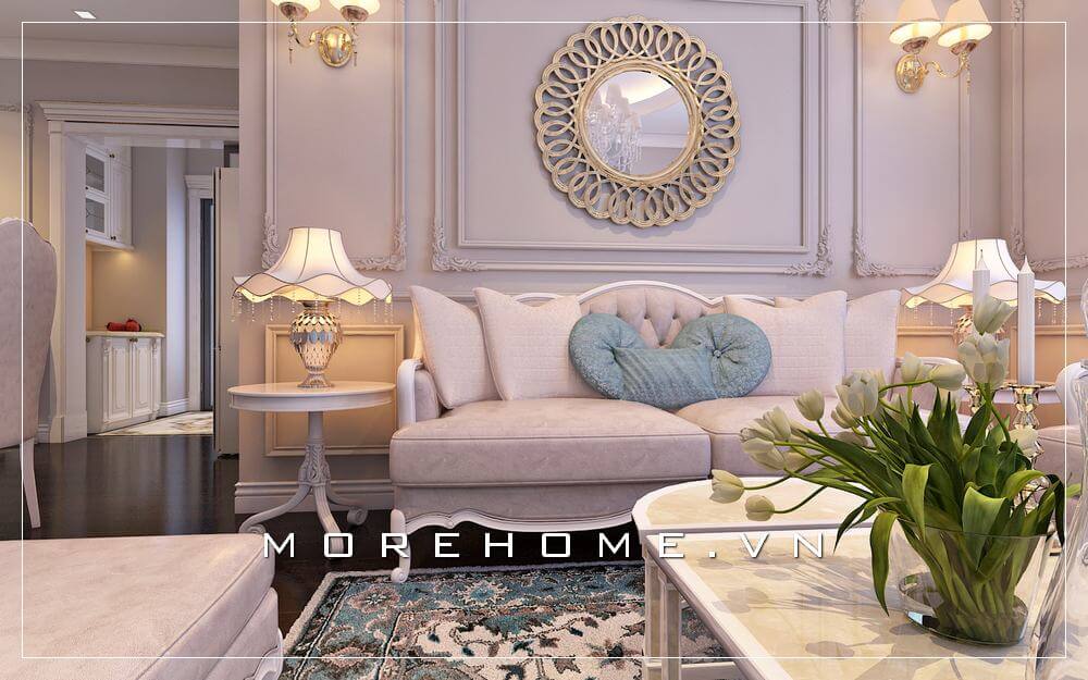 Bật mí các mẫu sofa chung cư tân cổ điển đẹp cuốn hút và sang trọng