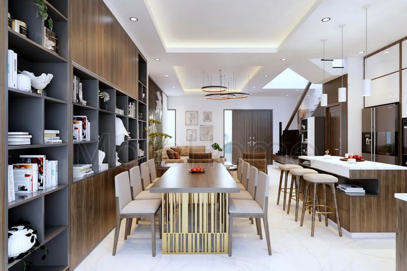 Đắm say 23 mẫu trang trí nội thất phòng bếp không gian ấm cúng được nhiều gia đình quan tâm