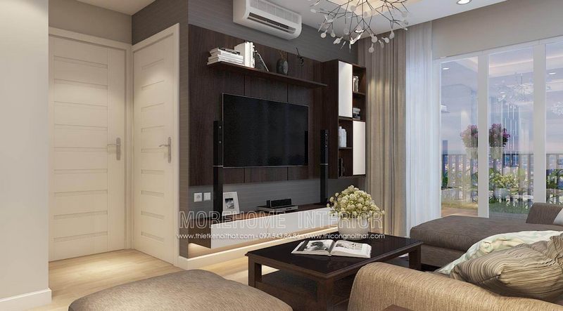Gợi ý cửa gỗ cao cấp cho phòng khách độc đáo MH02