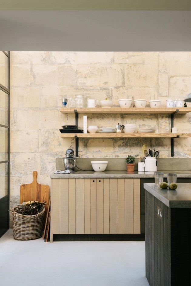 Bàn đá tủ bếp solid surface