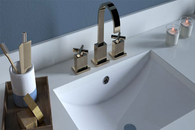 Đá nhân tạo nhà tắm, nhà vệ sinh