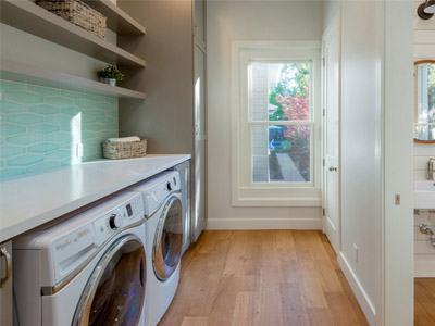 Đá nhân tạo tại phòng giặt